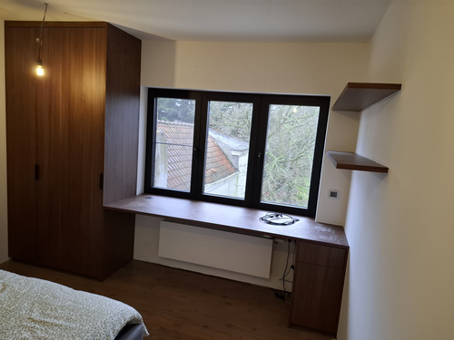 Renovatie slaapkamer en bureel